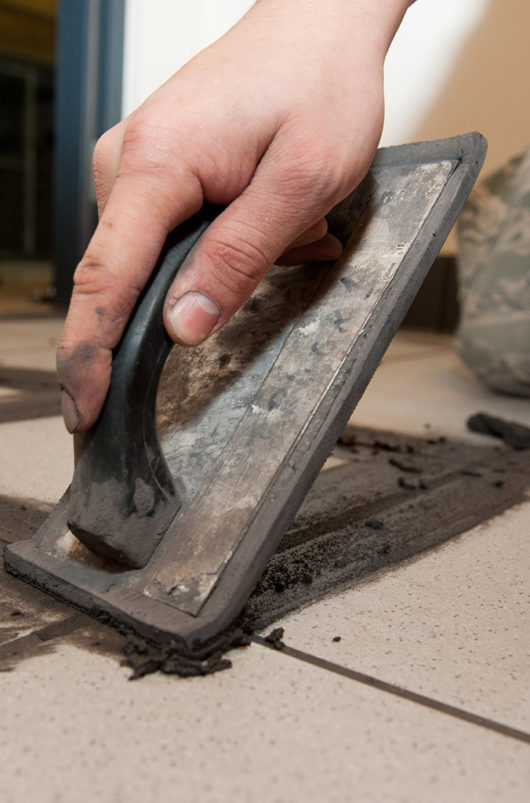 Repairing Tile Grout Lives On   Repairing Tile Grout 530x803 