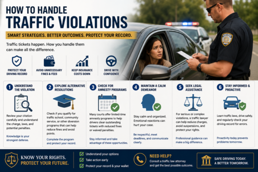 How to Handle Traffic Violations