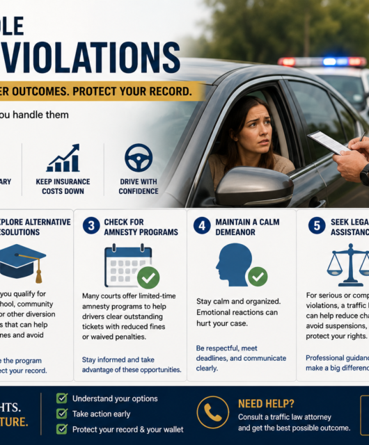 How to Handle Traffic Violations