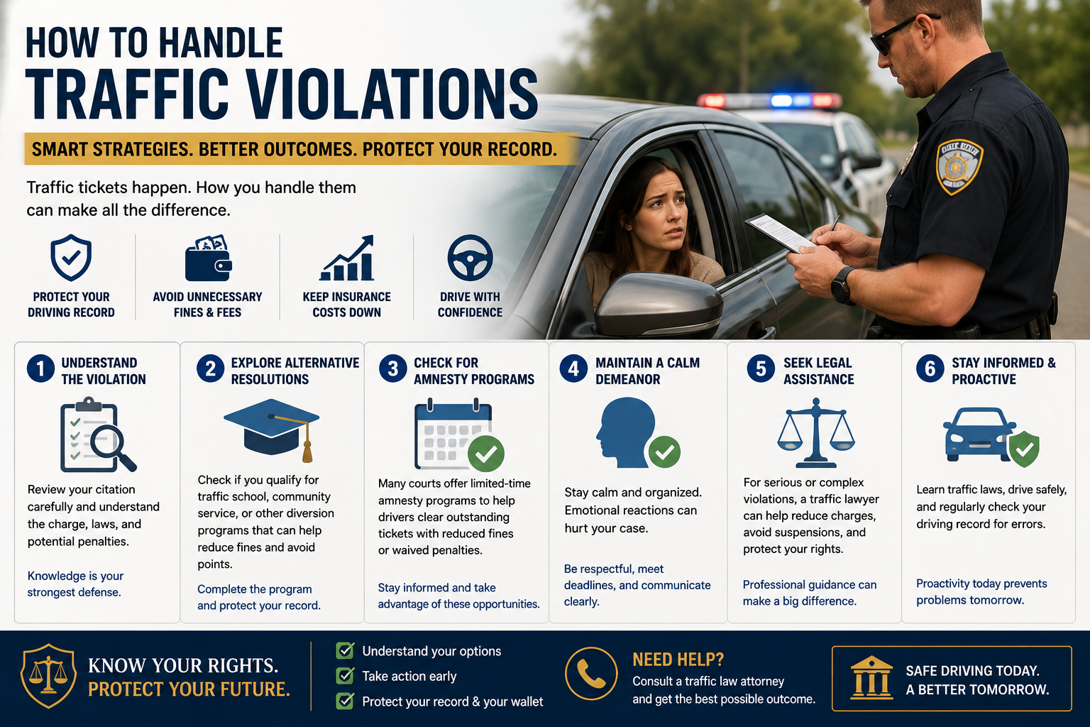 How to Handle Traffic Violations