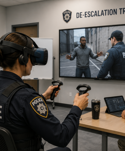 VR training for law enforcement