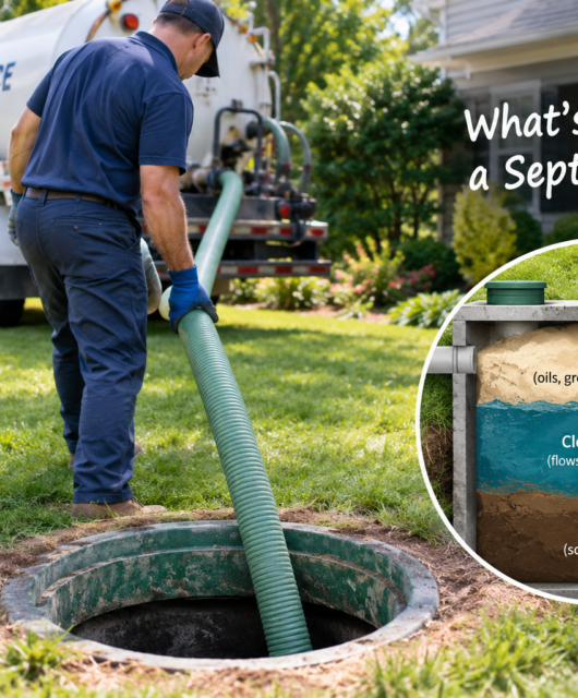 septic tank pumping